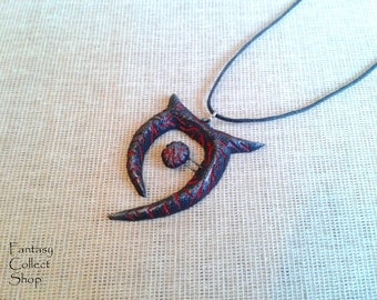 Amulet of Oblivion (The Elder Scrolls) Skyrim cosplay Oblivion cosplay Morrowind cosplay amulet necklace Oblivion pendant