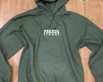 Yeezus Tour Hoodie / 10 Color Options/ Yeezy