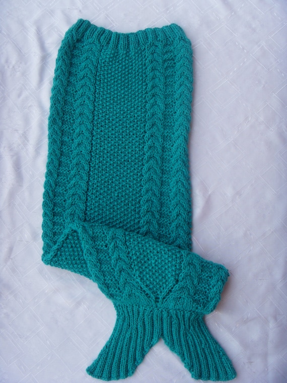 Knitting pattern mermaid Mermaid tail blanket Mermaid tail