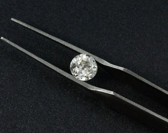 Diamond Solitaire - Old European Cut Certified Diamond - Custom Engagement Ring