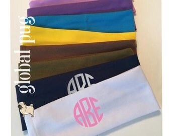 Custom Headband, Monogram Headbands, Wedding Headband, Bachelorette Headband, Gym Headband, Dance Headband, Cheer Headband, Hair Accessories