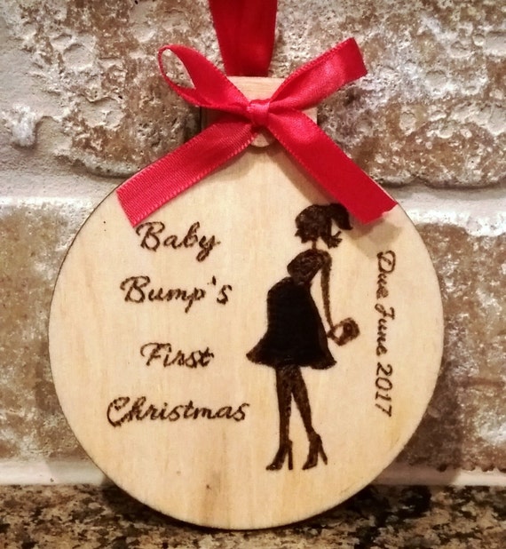 Baby Bump Christmas Ornaments 