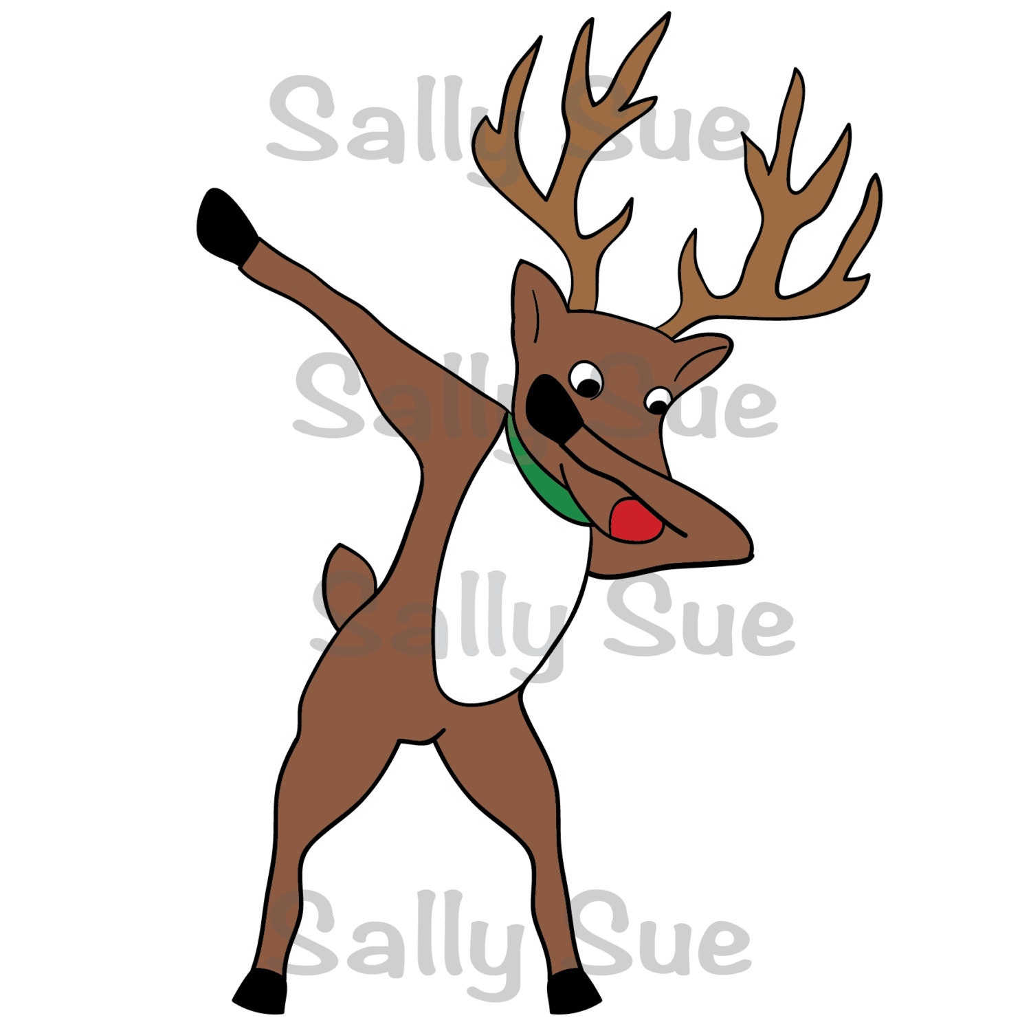 cartoon image rudolph