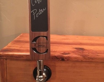 Chalkboard Beer Tap Handle
