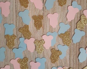 Gender Reveal| Gender Reveal Ideas| Gender Reveal Party| Confetti| Twins Baby Shower| Baby Shower Decorations| Coordinating Confetti™