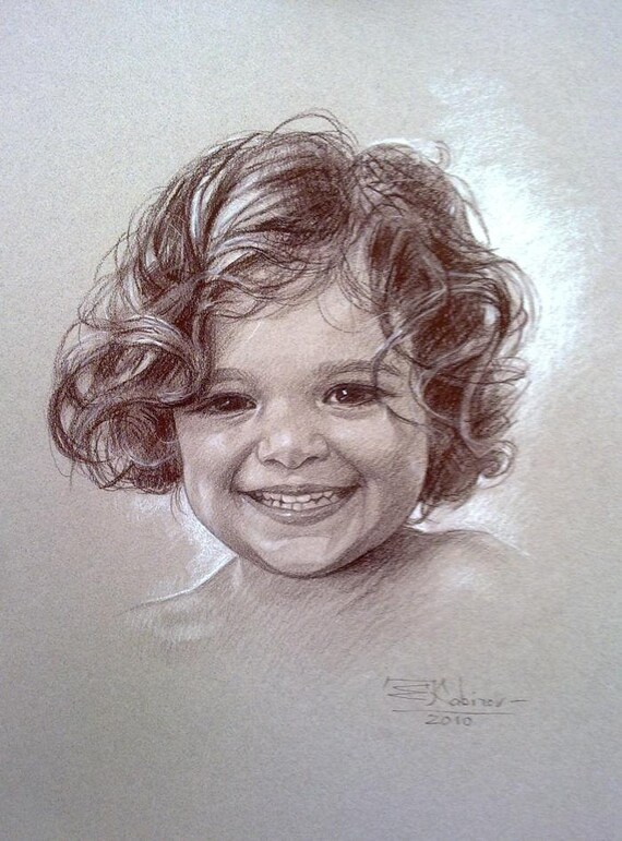  Portrait pencil drawing 195x255