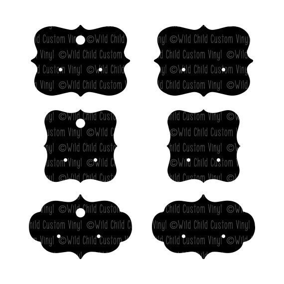 Download Earring Display Cards SVG Earring Display SVG Earring Cards