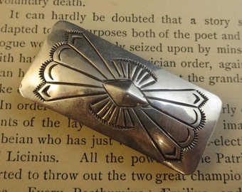 Vintage Southwest Style Money Clip 16.1 Grams