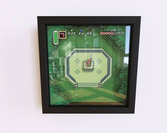 The Legend of Zelda - A Link to the Past 3D Shadow Frame