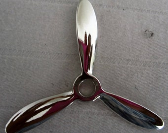 DC-3-Airplane-lamp-pewter-replacement-3-d-propelers-sold-each-art-deco