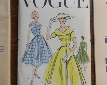 Vogue Sewing Pattern 8836 One Piece Dress Size 14 VINTAGE by Plantdreaming
