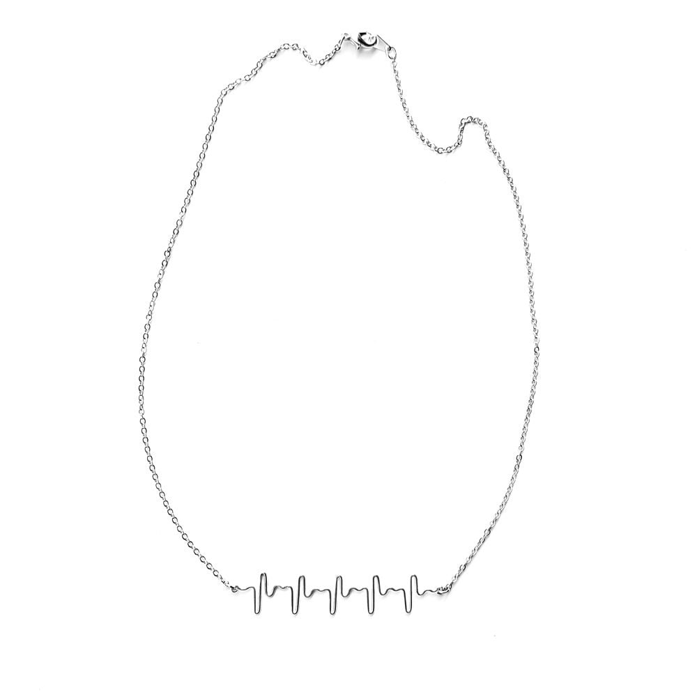 custom heartbeat necklace