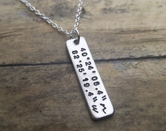 Hand Stamped Jewelry Personalized by GracefullyMadeStudio on Etsy
