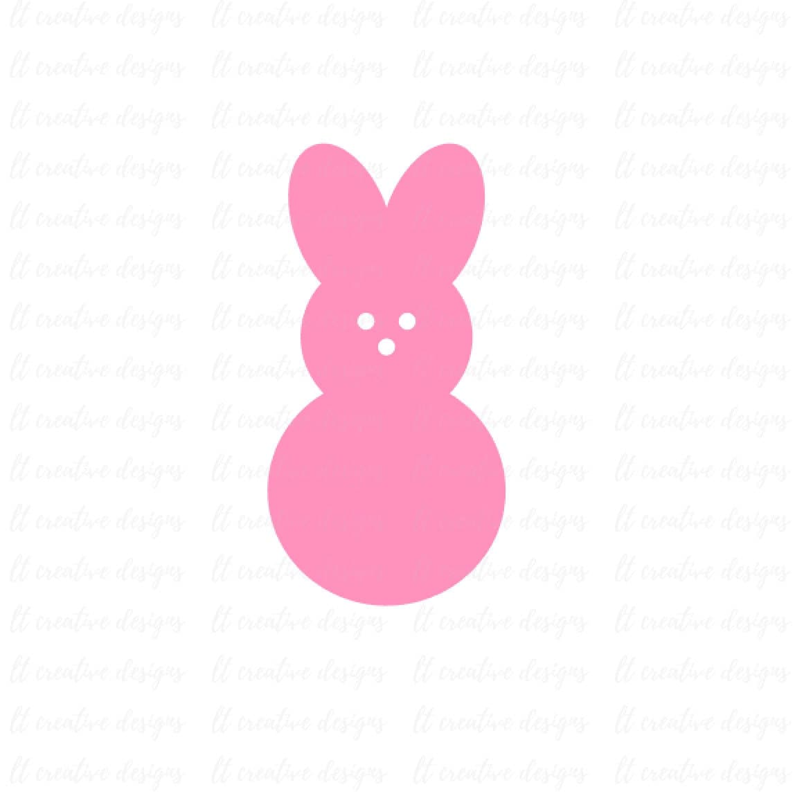Download Peep SVG Easter SVG Easter Bunny SVG Svg File Siilhouette