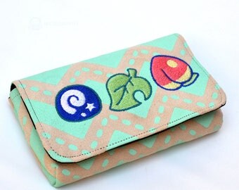 Animal Crossing pastel 3DS case
