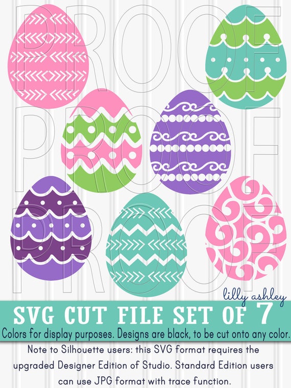 Download Easter SVG Files Set of 7 cutting files SVG/PNG/jpg formats