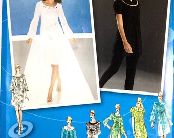 Simplicity 3530, Women's Dress or Tunic Pattern, Project Runway, Size 14, 16, 18, 20, 22, Uncut Pattern