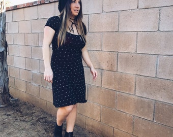 Vintage 90s babydoll mini dress