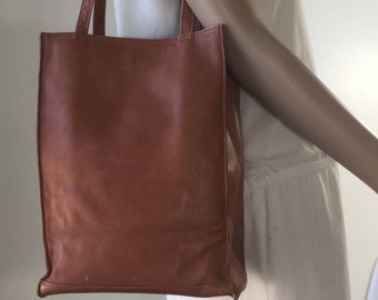 Clava ,Brown Leather Purse, Bag, Shoulder Bag, Tote