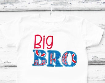 Big Brother Chicago Cubs shirt Big Bro Chicago Cubs t-shirt Baby Baseball family shirts baby boy first birthday Big Bro add parents shirts