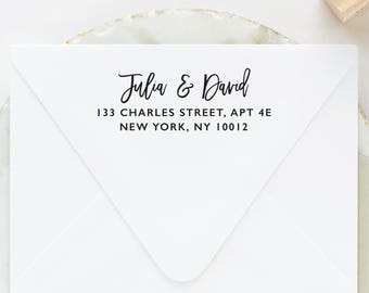 Return Address Stamp, Self Inking Stamp, Wedding Stamp, Custom Address Stamp, Personalized Address Stamp, Address Stamper