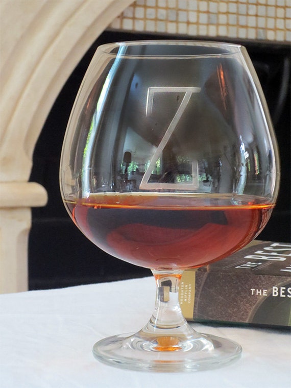 Personalized Brandy Snifter Glass Tasting Personalized