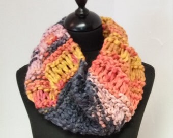 Super Soft Hand Knitted Cowl / Neckwarmer