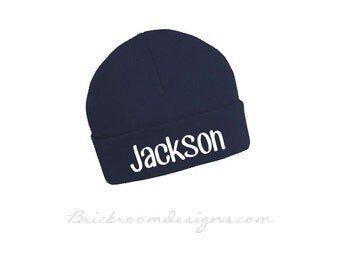 Personalized Baby Beanie Iron On || Name Iron On, Personalized Hospital Beanie, Heat Transfer Name Iron On, Baby Hat, Newborn Gift