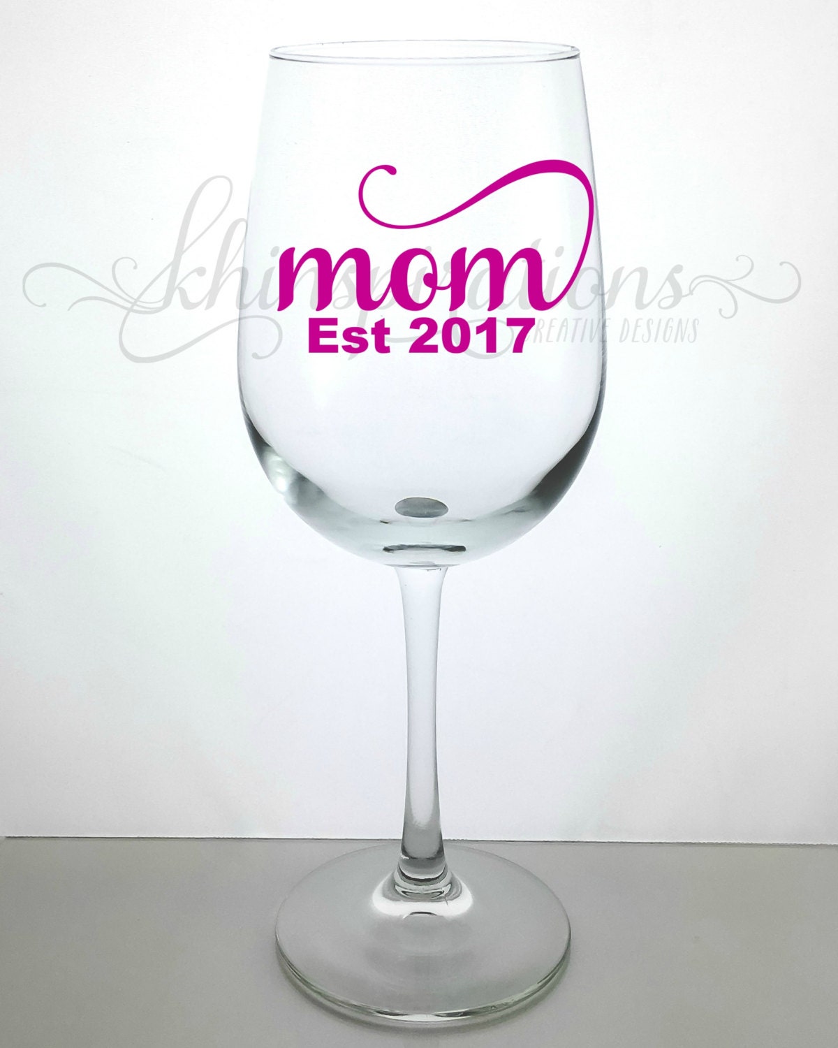 Mom Wine Glass New Mom Gift Mom Christmas Gifts Gifts for