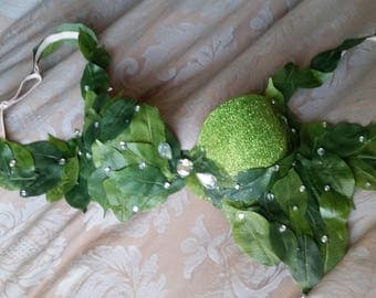 Eve/Poison Ivy Cosplay Rave Bra and Outfit