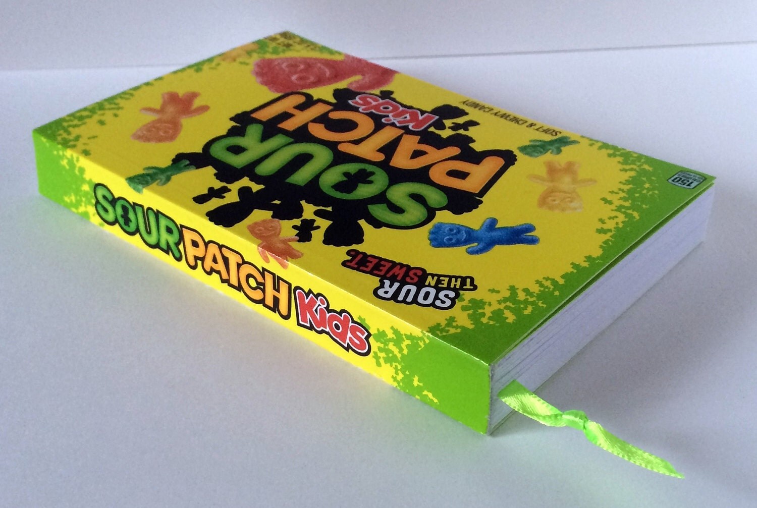 Sour Patch Kids Recycled Candy Box Journal or Notebook