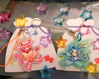 SALE! Wolf Mccree and/or Dragon Hanzo Overwatch Charms, Hanzo, Mccree