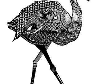 Fish pattern drawing Etsy