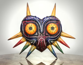 Zelda inspired Majora's Mask (Painted, Full Mask)
