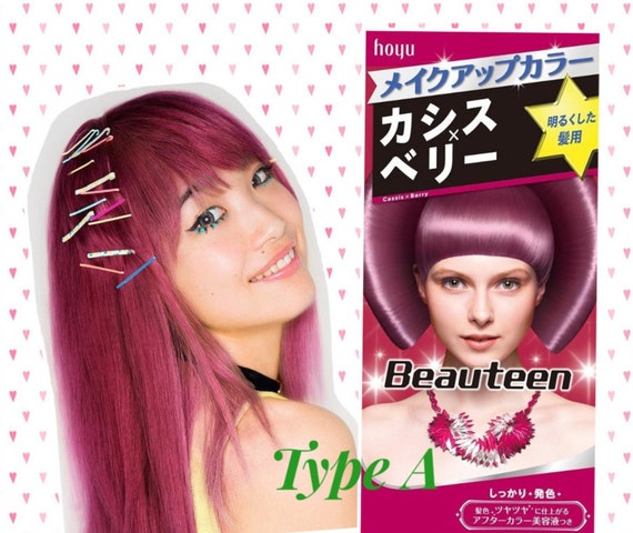 Pastel Hair Dye Japanese Hair Dye Cream by KawaiiJapanShopByM