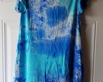 Tie Dye Naked Shoulders