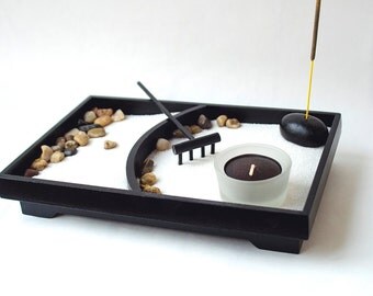 Zen Garden/ DIY Kit/ DIY Gift/ Desk Accessories for Women/ Mini Zen Garden Office Decor/ Office Gifts/ Desk Decor/ Yoga Gifts/ Zen Decor