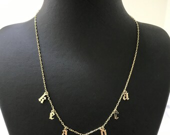 Gothic Choker Necklace - Name Choker Necklace - Personalized Choker Necklace - Name Necklace - Name Plate Choker - Personalized Jewelry