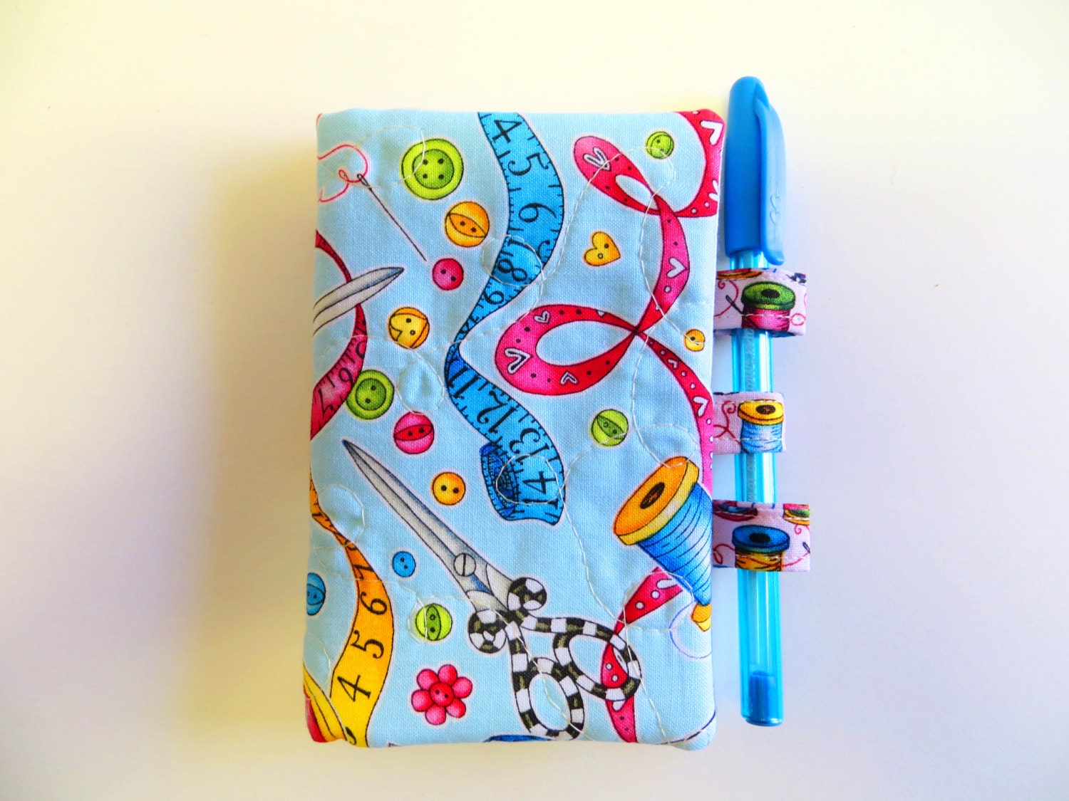 Notepad Notebook Cover Memo Pad Cover Sewing Theme