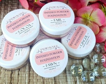 Mineral Foundation, Natural Powder Foundation, All Natural Makeup, Candid Rouge