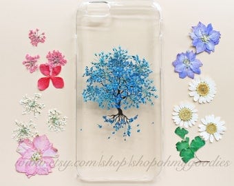 iPhone 7 Case Floral, iPhone 6s Case Clear, Pressed Flower iPhone 6s Plus Case, Clear iPhone 6s Case, iPhone 7 Plus Flower Case, iPhone 5s