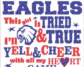 It's All About The Eagles| Eagles| SVG| DXF| EPS| Digital Cut File| Cheer| Mom| Vector File| Silhouette| Cricut| Instant Download