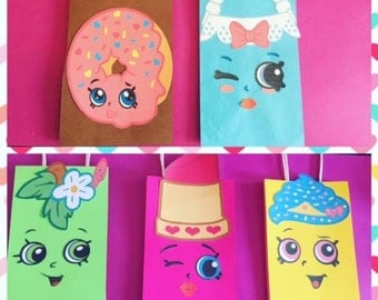 Shopkins Favor Bags