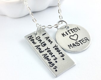 Kitten bdsm kitten, Master and slave, Sir daddy Bdsm owned, Property of Bdsm jewlery, Daddy dom submissive necklace, Dominatrix
