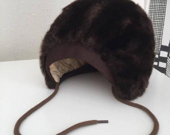 Hat/baby/faux fur/winter hat