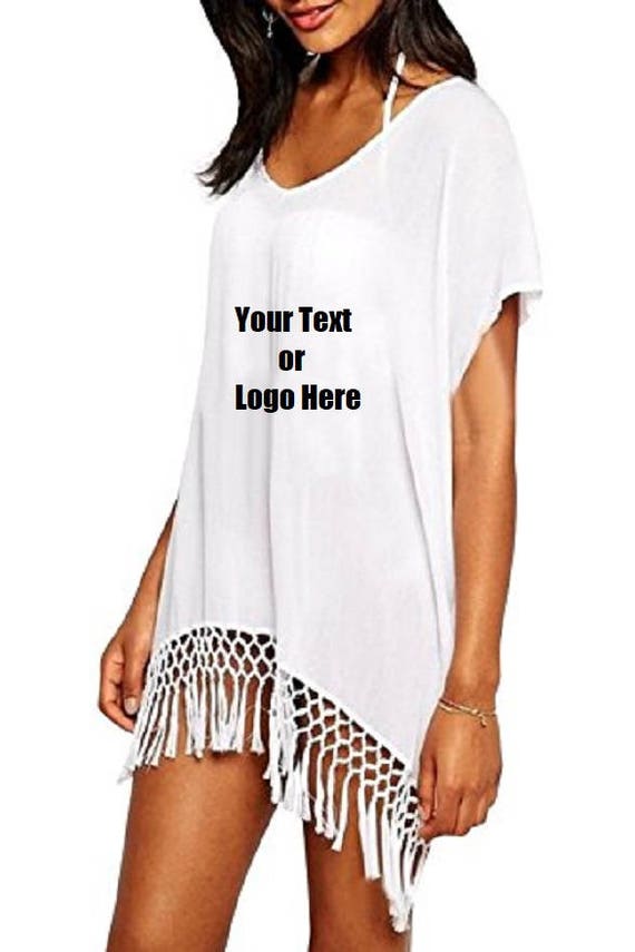 Dgcustomgraphics Custom Personalized Designed Women S Bohemia Printing Top Beach Bikini Cover Ups