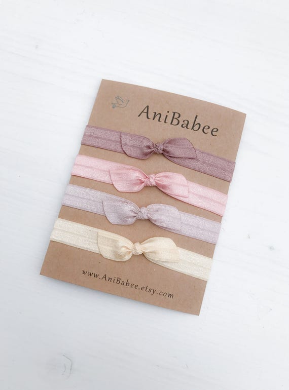 Tie knot baby headband Baby Headband Top Knot baby