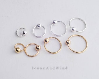 cartilage earring hoop cartilage hoop cartilage piercing helix earring hoop helix hoop helix piercing silver gold tiny mini 20g