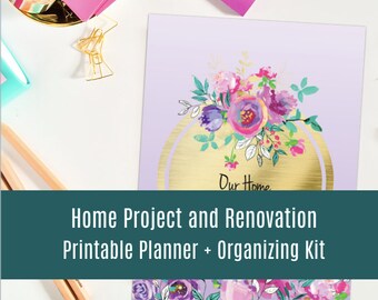 Home improvement project planner printable Home improvement project planner printable