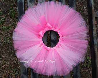 Shades of pink tutu. Baby girl tutu. First birthday tutu. Cake smash tutu. Birthday tutu. Pick your colors!!!